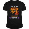 This is my scary librarian costume cat Halloween  Classic Men's T-shirt