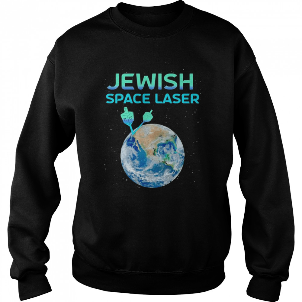 Trending Secret Jewish Space Laser Shirt Unisex Sweatshirt