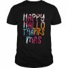 Tropical Happy Hallothanksmas  Classic Men's T-shirt