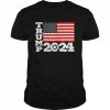 Trump 2024 Donald Trump Take America Back USA Flag T-Shirt Classic Men's T-shirt