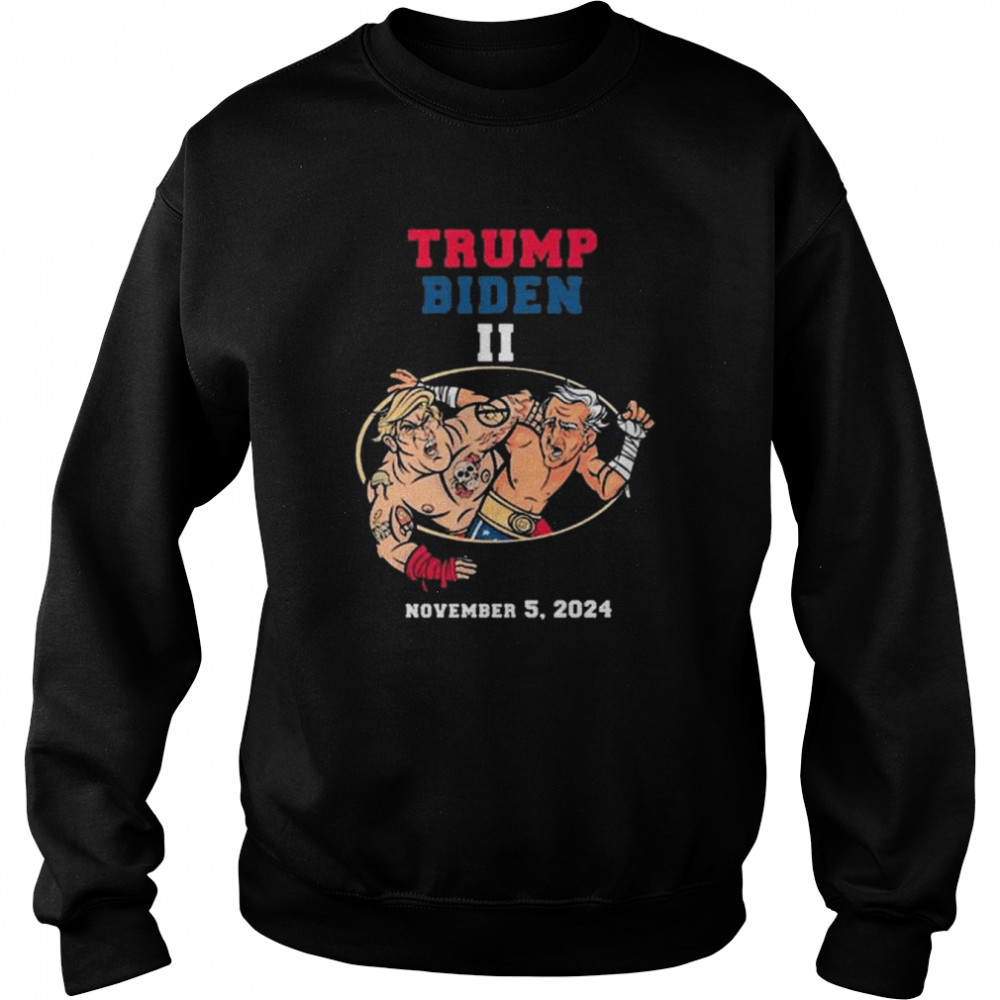 Trump vs biden wrestling season 2 Trump  Unisex Sweatshirt