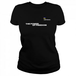 Ukraine the power of freedom united24  Classic Women's T-shirt