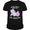 Unicorn Breast Cancer Warriors are Magical Art Breast Cancer Awareness Shirt Classic Men's T-shirt