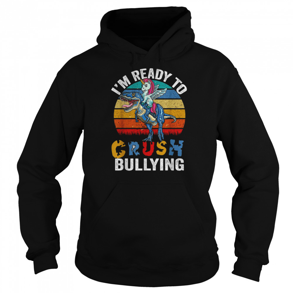 Unity Day Orange Kids Stop Bullying Unicorn Trex Boys Anti Bullying T-Shirt Unisex Hoodie