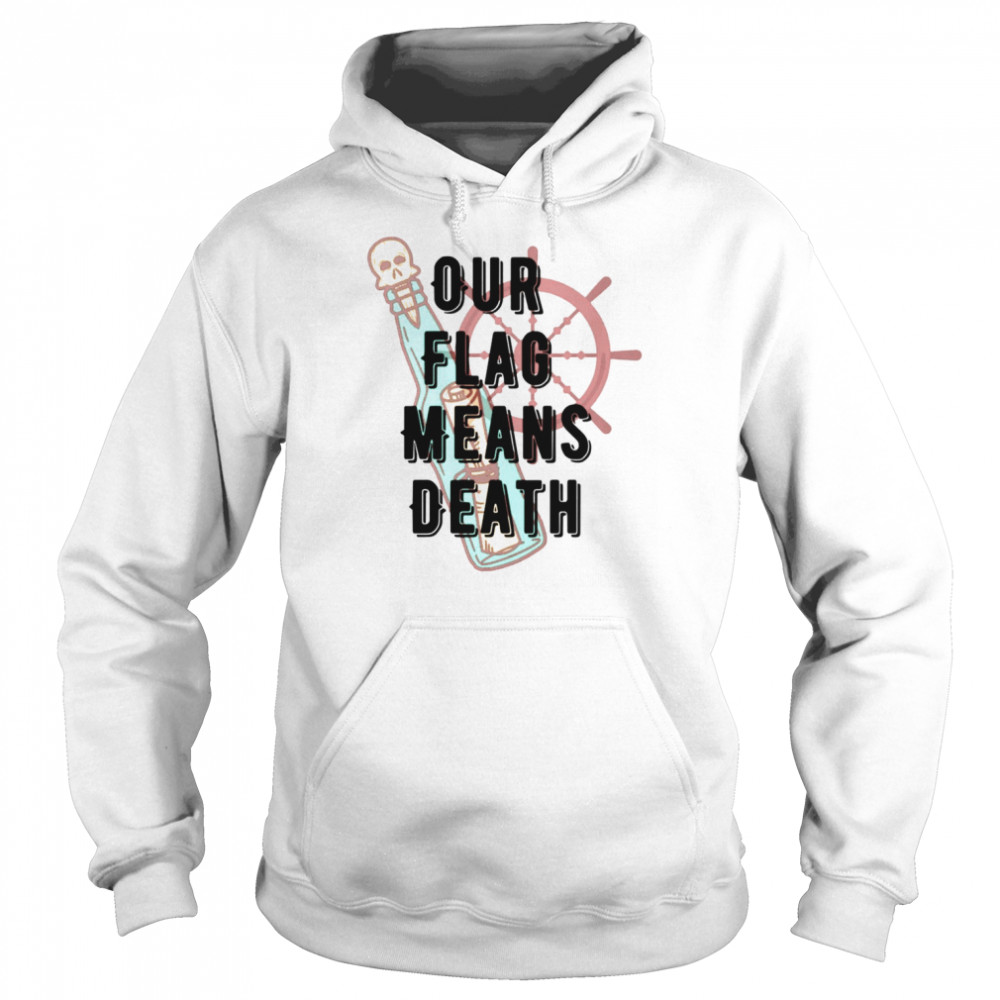 Vintage Oldschool Our Flag Means Death Taika Waititi  Unisex Hoodie