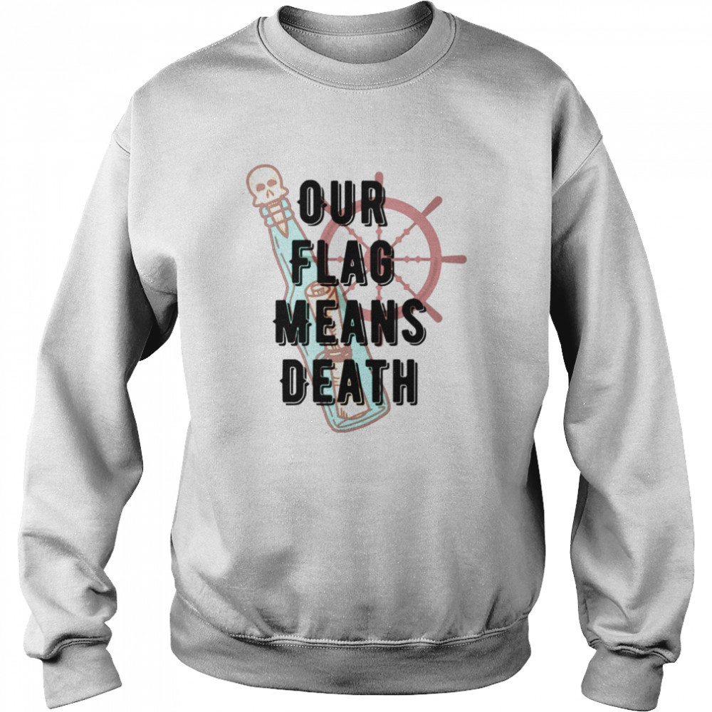 Vintage Oldschool Our Flag Means Death Taika Waititi  Unisex Sweatshirt