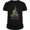 Watch You Christmas Tree Meowy Catmas  Classic Men's T-shirt