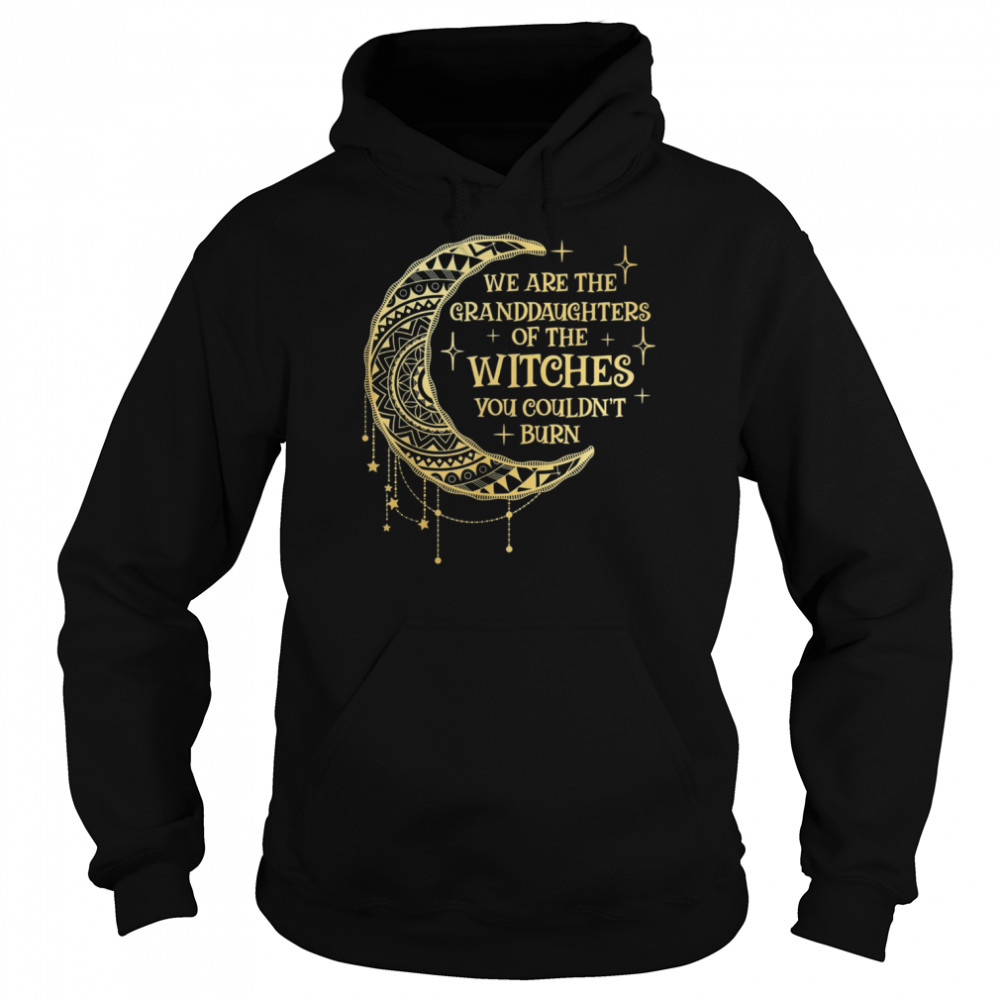 We Are The Granddaughters of the Witches You Could Not Burn T-Shirt Unisex Hoodie