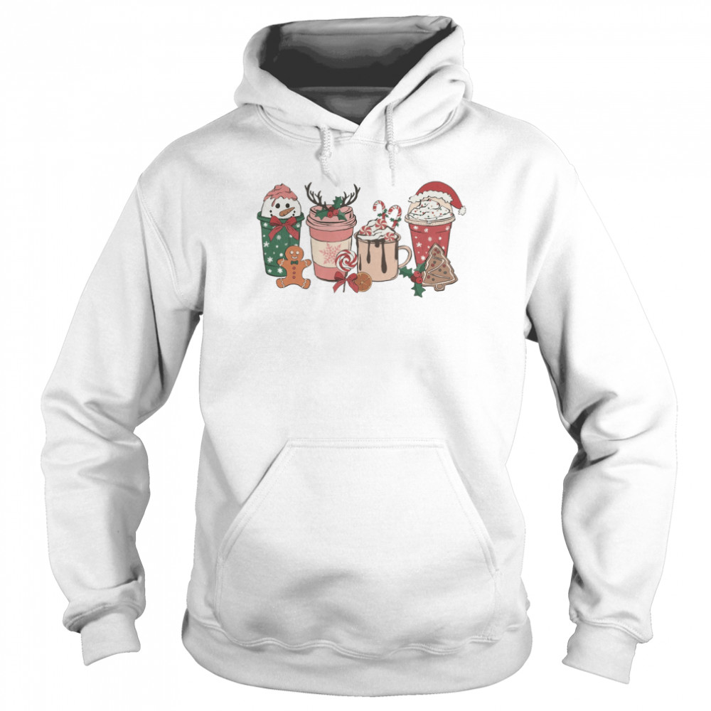 Weihnachten Drinks Boho Kleidung  Unisex Hoodie