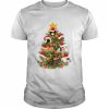 Weird Holiday Merry Cavy Christmas Tree Guinea Pig  Classic Men's T-shirt