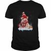 Welcome Merry Christmas Funny Pig  Classic Men's T-shirt