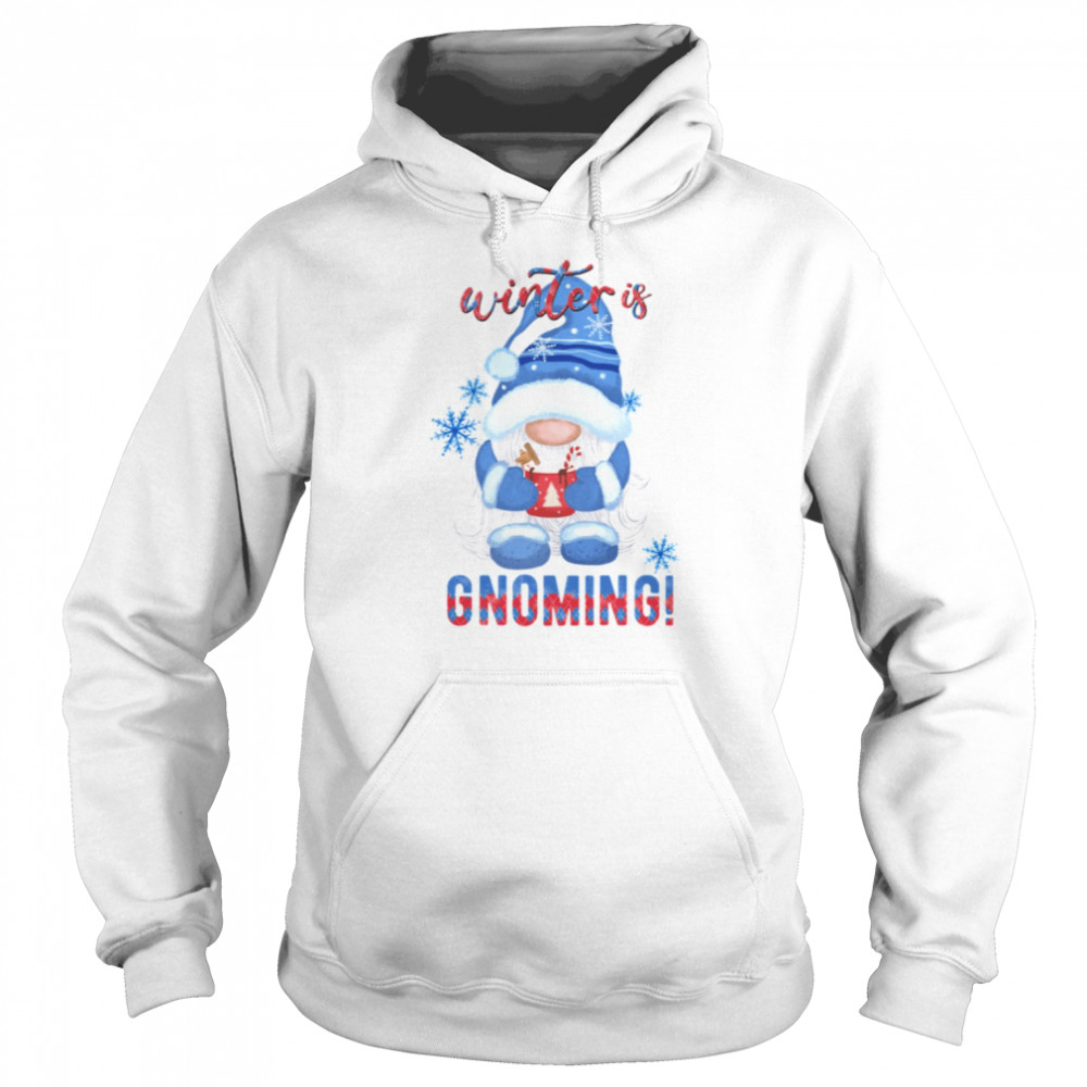 Winter Gnoming Christmas  Unisex Hoodie