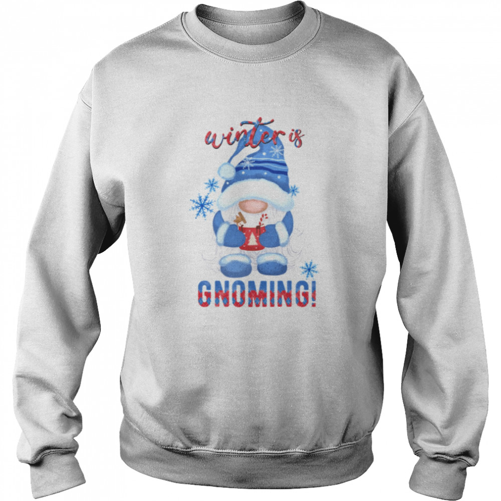 Winter Gnoming Christmas  Unisex Sweatshirt