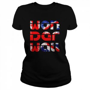 Wonderwall Uk Flag Oasis Inspired  Classic Women's T-shirt