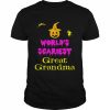 World’s Scariest Great Lazy Easy Grandma Halloween T-Shirt Classic Men's T-shirt