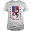 Xmas Squad Snowman Team Us Flag Family Matching Christmas Us Flag  Classic Men's T-shirt