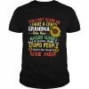 You Can’t Scare Me I Have A Crazy Grandma Halloween T-Shirt Classic Men's T-shirt