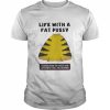 cat life with a fat pussy coloring book for adults  Classic Men's T-shirt