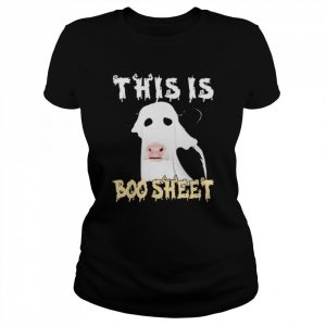 cow Halloween this is boo sheet  Classic Women's T-shirt