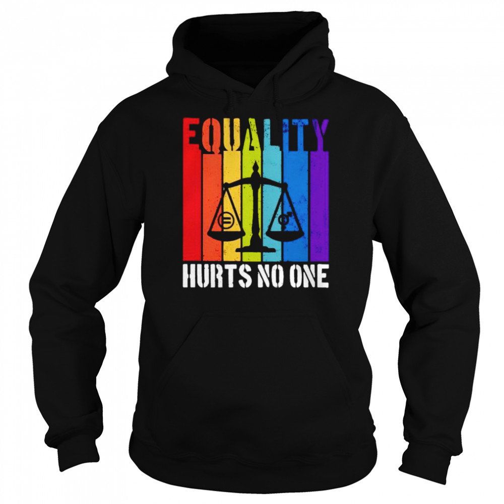 equality hurts no one  Unisex Hoodie