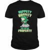 frog hippity hoppity get off my property  Classic Men's T-shirt