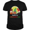 gnomes happy Hallothanksmas  Classic Men's T-shirt